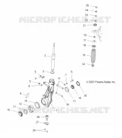 FRONT SUSPENSION STREBE