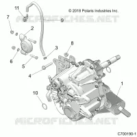 DRIVE TRAIN, MAIN GEARCASE MOUNTING