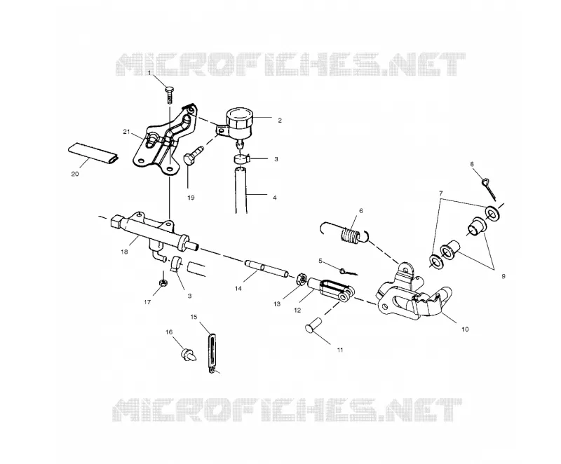 HINTERBREMSE MASTER CYLINDER