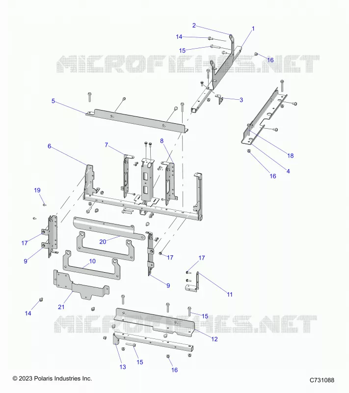 ELEKTRIC, BATTERY, MOUNTING, PT R24E3SC4DD (C731088)