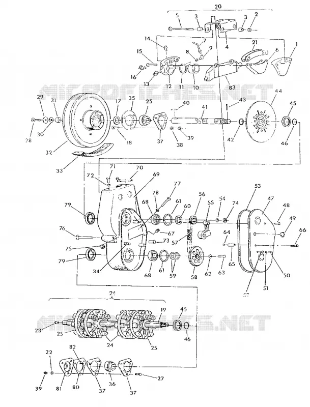 Bremse und Kettenkasten 650 RXL (4919531953017A)
