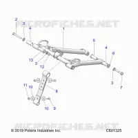 SUSPENSION, FRONT DREHMOMENTARM