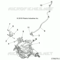 DRIVE TRAIN, MAIN GEARCASE MOUNTING