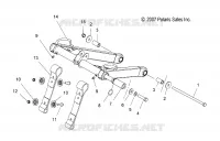 FRONT Drehmomentarm