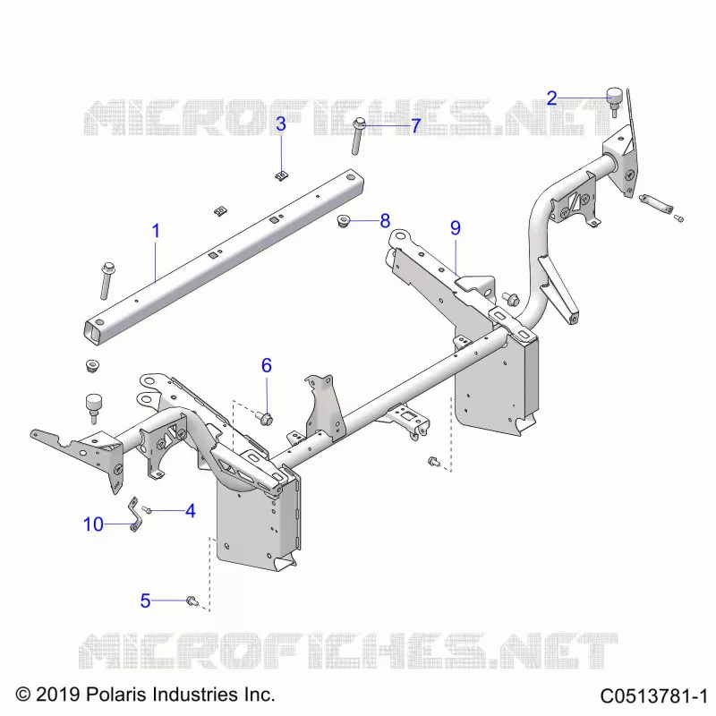CHASSIS, FRONT RAHMEN ASM. (CANADA)