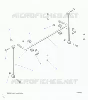 SUSPENSION, FRONT STABILISATORSTANGE