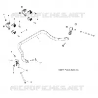 SUSPENSION, HINTER SPREIZE STABILISATOR