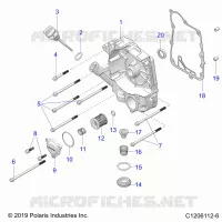 CRANKCASE COVER ASM, RIGHT