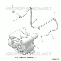 DRIVE TRAIN, FRONT GEARCASE MOUNTING
