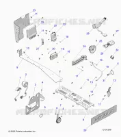 ELEKTRIC, WIRE HARNESS, COMPONENTS AND LICENSE PLATE