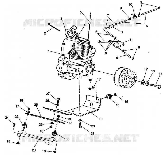 MOTORAUFHÄNGUNG STARLITE 0943427 (4924992499026A)