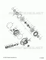 ANTRIEB, REAR GEARCASE INTERNALS