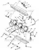 DROSSELN ASSEMBLY RXL 0940768 and RXL TOURING 0940869 (4925062506048A)