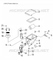 MOTOR, LUFTEINLASS SYSTEM