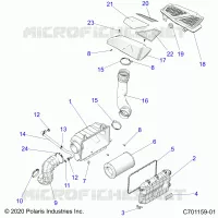 ENGINE, LUFTEINLASS SYSTEM