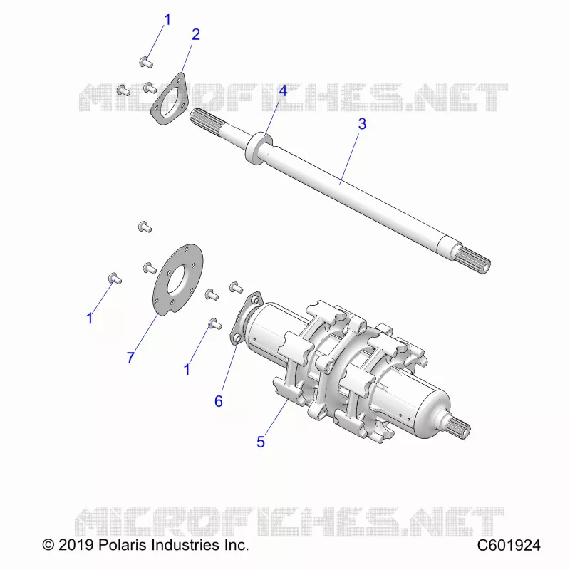 DRIVE TRAIN, JACKSHAFT AND ANTRIEBSWELLE