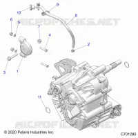 ANTRIEB, MAIN GEARCASE MOUNTING