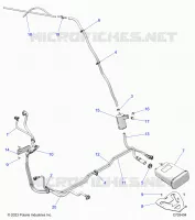 KRAFTSTOFFSYSTEM, FUEL LINES, EVAP