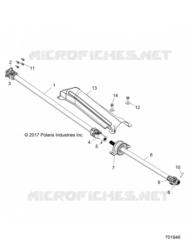 DRIVE TRAIN, FRONT KARDANWELLE