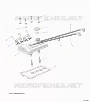 ENGINE, THROTTLE BODY AND VENTILDECKEL