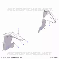 FENDER FLARES, FRONT