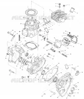 CRANKCASE AND ZYLINDER