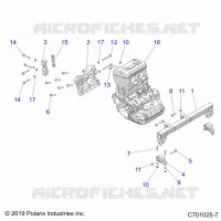 MOTOR, MOUNTING & LONG BLOCK