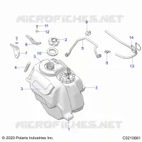 KRAFTSTOFFSYSTEM, FUEL TANK ASM.