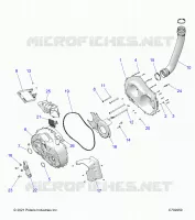 ANTRIEB, CLUTCH COVER AND DUCTING