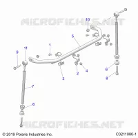 SUSPENSION, STABILISATORSTANGE
