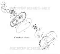 ANTRIEB, CLUTCH COVER AND DUCTING