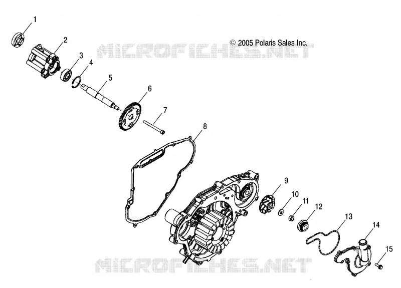 ÖLPUMPE and WASSERPUMPE
