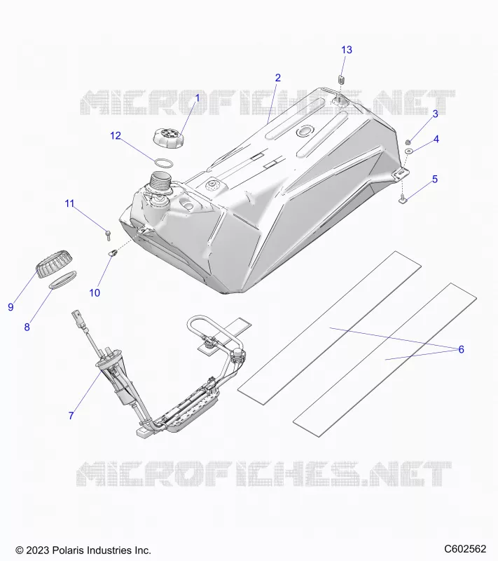 KRAFTSTOFFSYSTEM, FUEL TANK AND PUMP