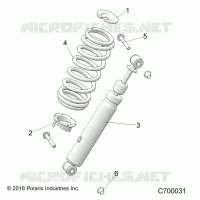 FRONT SUSPENSION SHOCK MOUNTING