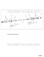 ANTRIEB, REAR HALF SHAFT