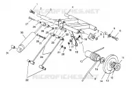 HINTER Drehmomentarm  500 EFI 0952774, EFI SKS 0952574,   EFI SKS PT 09 (4929052905C002)