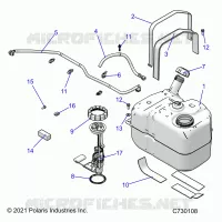 KRAFTSTOFFSYSTEM, FUEL TANK ASM.