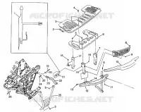 FRONT RACK   Stoßfänger Montage (300) XPRESS 300 W97CA28C (4939603960A009)