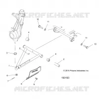 SUSPENSION, A-ARM AND STREBE MOUNTING