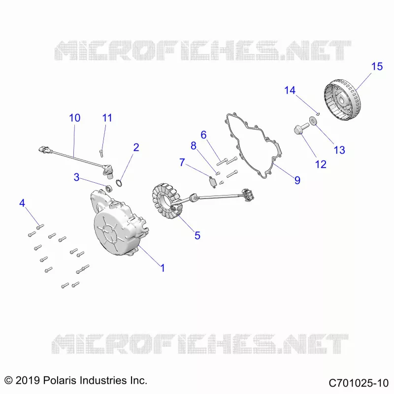 MOTOR, STATOR AND COVER