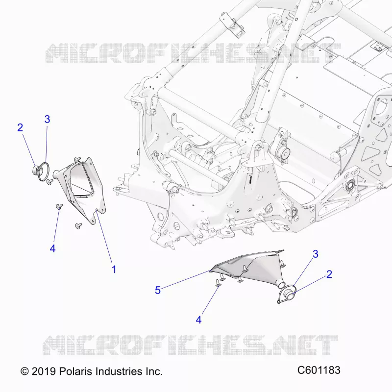 CHASSIS, TIE ROD BOOT ASM.