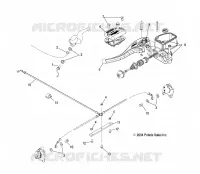KONTROLLEN/MASTER CYLINDER, LH AND BREMSE LINE