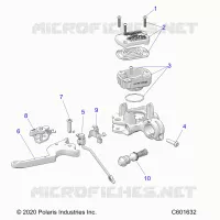 BRAKES, MASTER CYLINDER ASM.