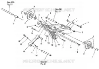 FRONT Drehmomentarm TRAIL / 0930761 and  TRAIL DELUXE / 0930243 (4923222322023A)