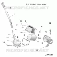 ENGINE, DIPSTICK &amp; OIL FILTER