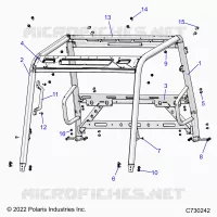 CHASSIS, CAB RAHMEN
