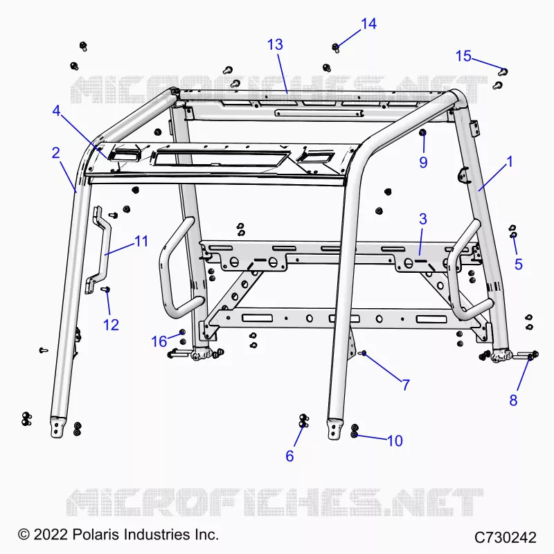 CHASSIS, CAB RAHMEN