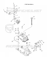 TREIBSTOFF TANK AND VERGASER MOUNTING