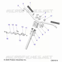 UPPER LENKEN &amp; HANDLEBAR ASM.