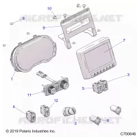 ELEKTRIC, DASH INSTUMENTS